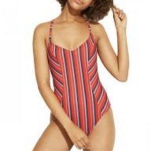 Merona Multi Stripe One Piece Bathingsuit